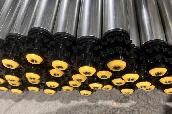 Sprocket Driven Conveyor Roller with Plastic Bearing Housing