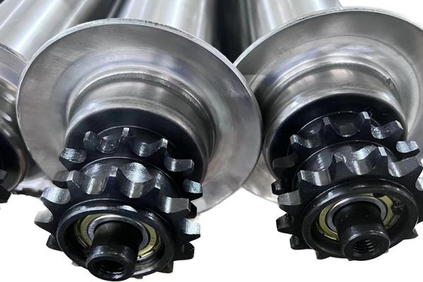 Sprocket Driven Conveyor Roller with Steel Bearing Housing