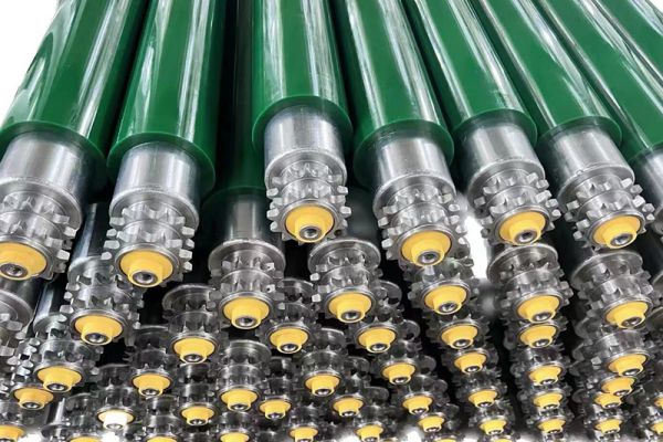 Sprocket Driven Conveyor Roller with Steel Bearing Housing