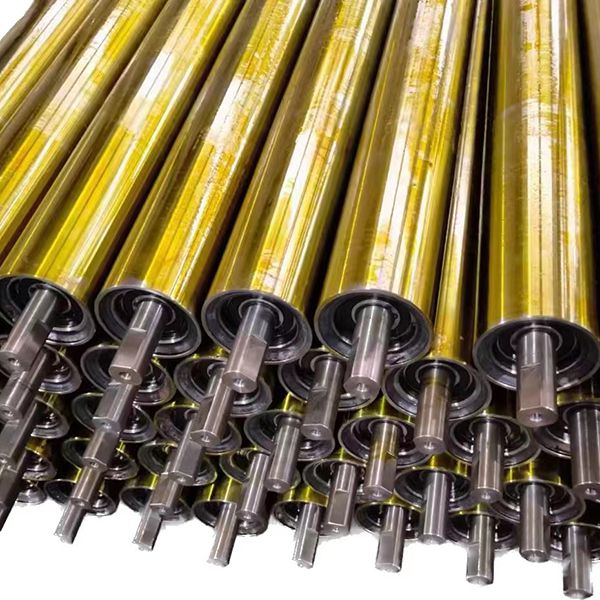 Steel Conveyor Roller (Internal Bearings)